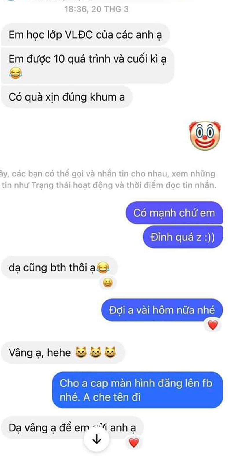 Feedback học viên 1