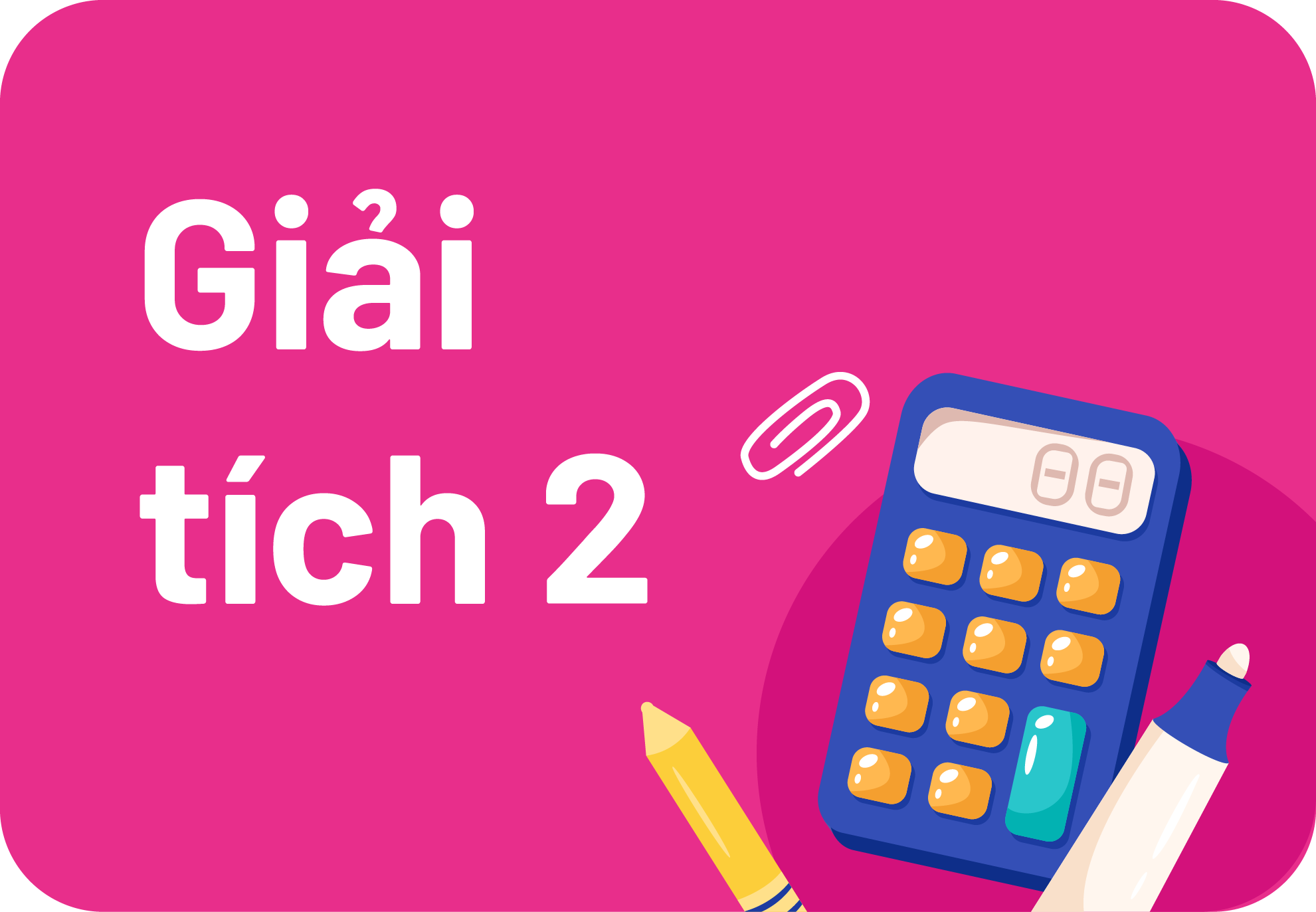 Giải Tích 2