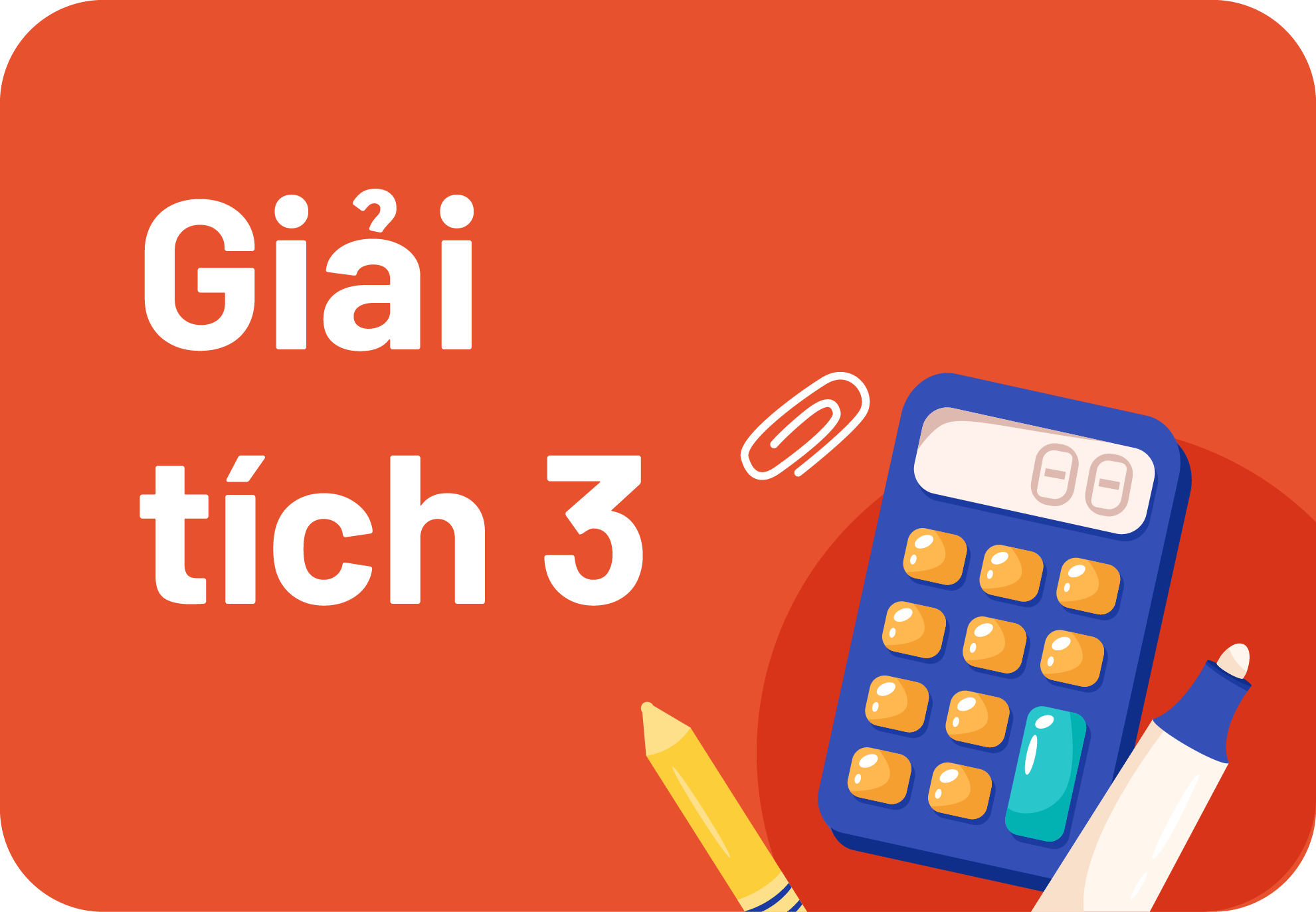 Giải Tích 3